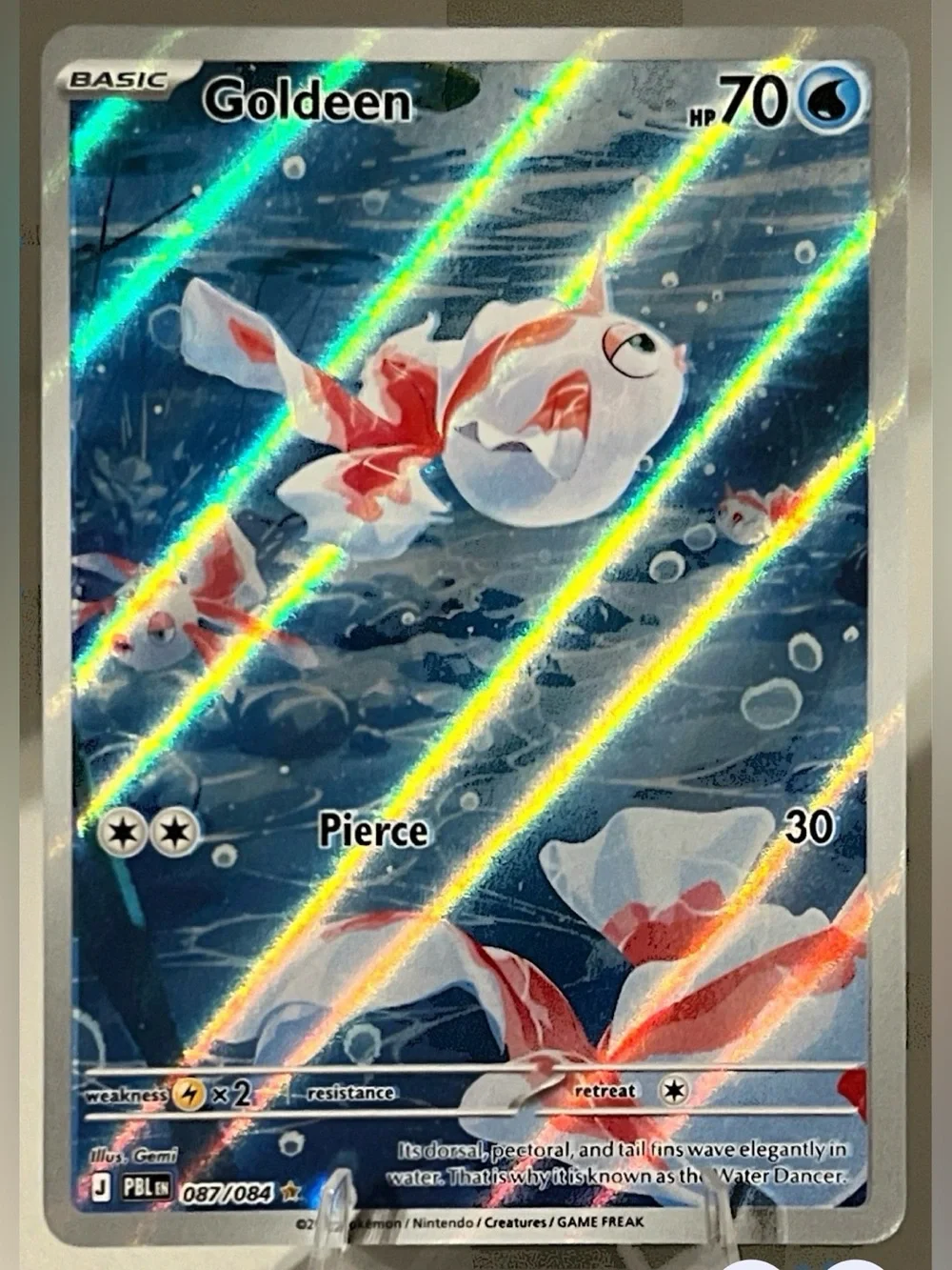 Pokémon TCG: Pitch Black - GOLDEEN 087/084 NM